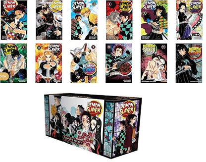 Demon Slayer Manga Box Set (Volumes 1-23) + Exclusive Premium | Kimetsu no Yaiba by Koyoharu Gotouge