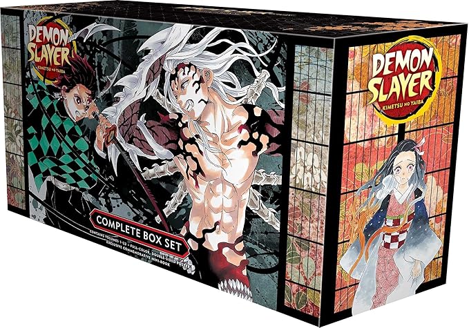 Demon Slayer Manga Box Set (Volumes 1-23) + Exclusive Premium | Kimetsu no Yaiba by Koyoharu Gotouge