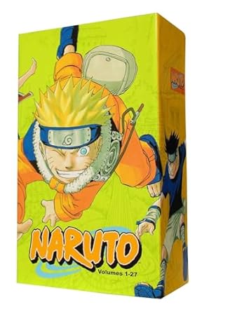 Naruto Manga Box Set 1 (Volumes 1-27) + Exclusive Premium | The Beginning of the Legendary Ninja Journey