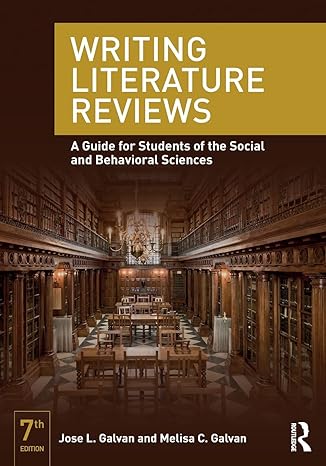 Writing Literature Reviews 7th Edition