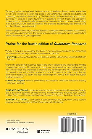 Qualitative Research: A Guide to Design and Implementation 4th Edition